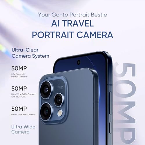 OPPO Reno15 5G Smartphone 12+512GB Dark Blue