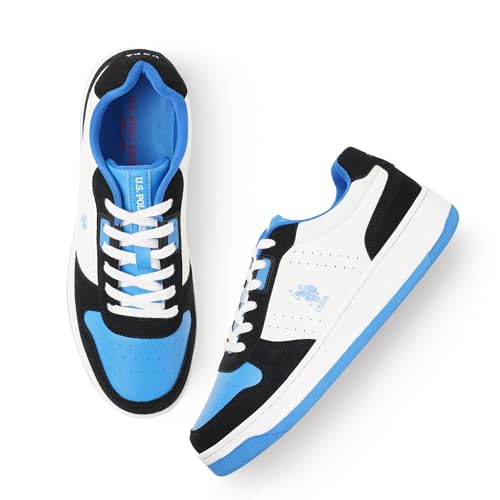 U.S. Polo Assn. Mens Blue Oakley Sneakers - 9 UK