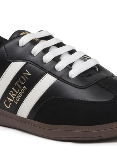 Carlton London Women Shoes,Black-White,UK-7