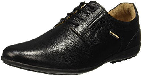 Red Chief Formal Derby Shoes for Men Black