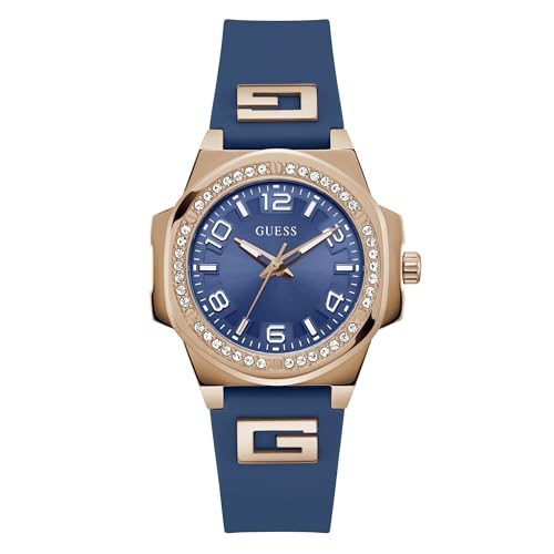 GUESS Analog Blue Dial Women's Watch-GW0617L3