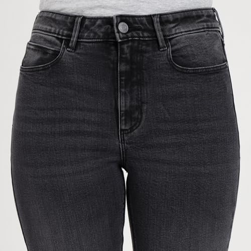 GUESS Tourmaline Mid Solid High Rise Skinny Jeans Black