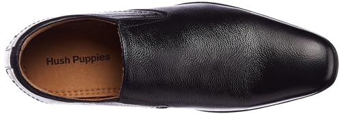 Hush Puppies Mens Boston New Slip ON E Black Formal Shoes - 8 UK (8556132)