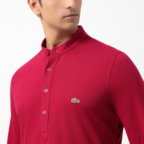 Men's Full Sleeve Knee Length Slim Fit Kurta