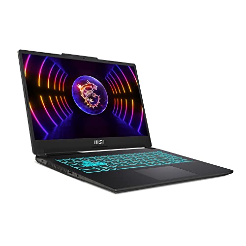 MSI Cyborg 15, Intel 12th Gen. i5-12450H, 40CM FHD 144Hz Gaming Laptop (16GB/512GB NVMe SSD/Windows 11 Home/MSO 2021/NVIDIA GeForce RTX 3050, GDDR6 6GB/Translucent Black/1.9Kg) A12UDX-1468IN