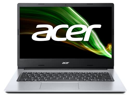 acer Aspire 3 Laptop (Made in India) (Intel Celeron Dual-Core Processor N4500 | Windows 11 Home | 4 GB | 256GB SSD | Weight : 1.45 Kg| Silver) A314-35, 35.56 Cm (14-Inch) HD Display