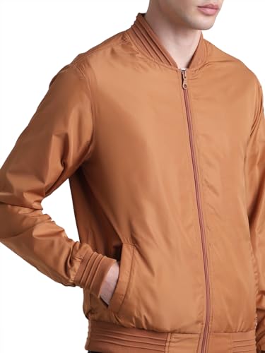 Jack & Jones Men's Standard Length Bomber Jacket For Men | Casual Jacket For Men