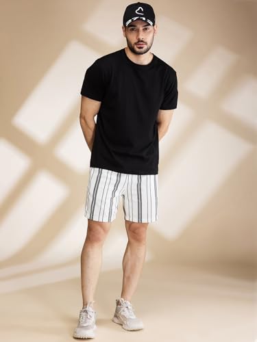 Being Human Dk.Grey Coloured Men Shorts (Size: 32)-BHKTS24550-DK.GREY