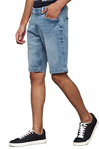Allen Solly Blue Shorts