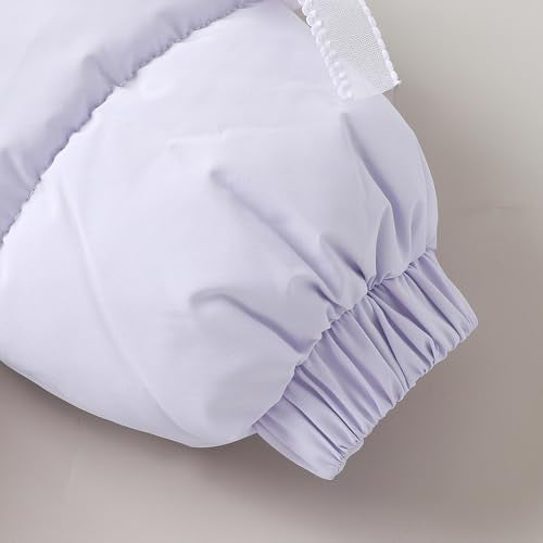 Hopscotch Girls Lilac Full Sleeves 3D Bunny Applique Long Coat For Age (2-3 Years)