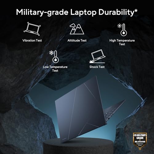 ASUS Zenbook 14 (2026),Smartchoice,Intel Core Ultra 9 285H,32GB RAM,1TB SSD,OLED,Touchscreen,14"(35.5 cm),Win 11,M365 Basic(1Y)* Office 24,Ponder Blue,1.28 Kg,UX3405CA-QL1016WS,Thin & Light Laptop