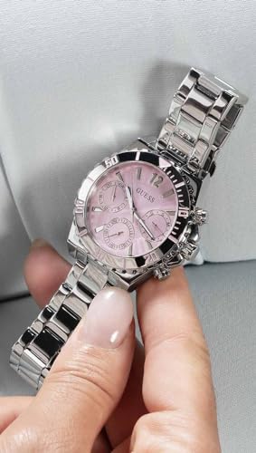 GUESS GS Phoebe 38 mm Pink Dial Women Analog Watch- GW0696L1