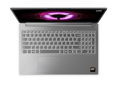 Lenovo LOQ Essential AMD Ryzen 7 7735HS | NVIDIA RTX 4050 6GB (16GB RAM/512GB SSD/FHD IPS/144Hz Refresh Rate/15.6" (39.6cm)/Windows 11/Office Home 2024/Grey/1.8Kg), 83S000GLIN Gaming Laptop