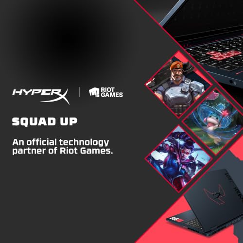 HP HyperX OMEN 16 (Valorant Edition) AMD Ryzen 7 8745HX, 8GB-RTX 5060, 16GB DDR5 (Upgradeable) Care
