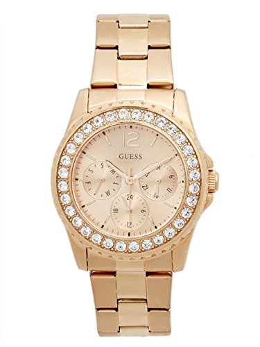 Guess Rose Gold-Tone Multifunction Watch
