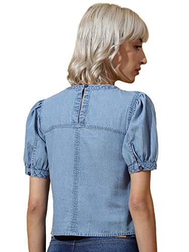 ONLY Regular Fit Top (15314207_Light Blue Denim_42)