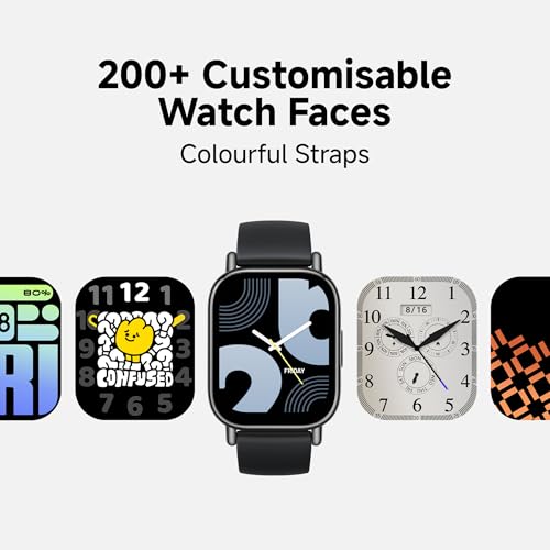 Redmi Watch 5 Lite, 1.96" Amoled, Advanced in-Built GPS, 5 ATM, 18 Day Battery, Bluetooth Calling with AI Noise Reduction, Always on Display, Light Gold