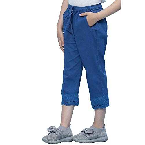 BIBA Girl Solid Fitted Kid(KW4487_Blue_9)