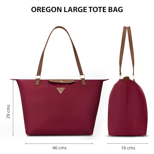 Lavie Signature Women's Oregon Tote Handbag for Women | Tote Bag for Work | Ladies Purse | Stylish Shoulder Bag | Gift for Women