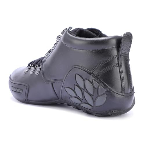 Woodland Men's Black Leather Casual Shoe-8 UK (42 EU) (GC 1869115NW)