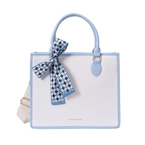 Lino Perros White Tote Bag