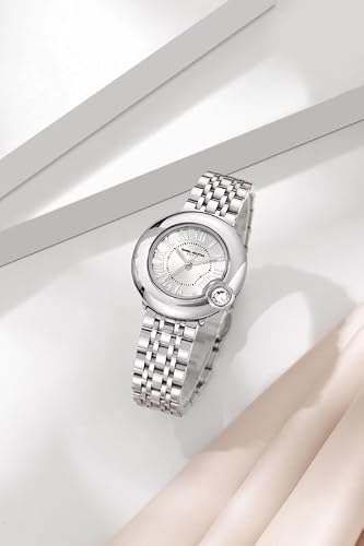 Daniel Hechter Paris Saint-Germain Collection Watch for Women with Roman Indices and Stainless Steel Strap-DHW2005-11