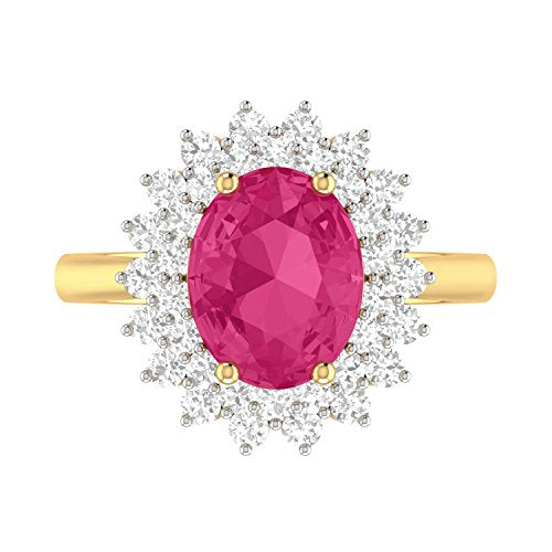 PC Jeweller 14k (585) Yellow Gold and Solitaire Ring for Women