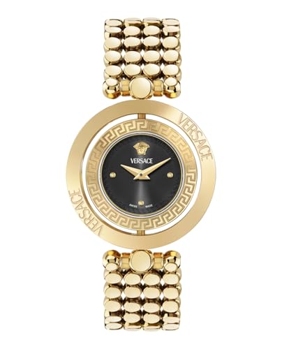 Versace Eon Restyling 33.6 mm Black Dial Women Analog Watch- VEHFA0725