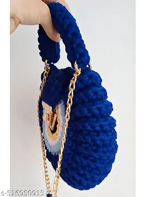 Handmade Evil Eye Bag, Mussel Bag, Handmade Woman Bag, Shoulder Bag, Blue Bag, Sea Bag, Handcrafted Bag, Uniqedesign Bag, Designer Bag,