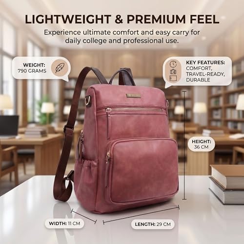 VISMIINTREND Stylish Backpack for Women/Teens | Rakhi Gift for Sister