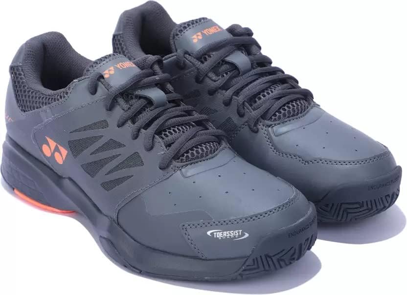 YONEX Power Cushion Non-Marking Shoes - Lumio 3 (Dark Gun, UK Footwear Size System, Adult, Men, Numeric, Medium, 3.5)