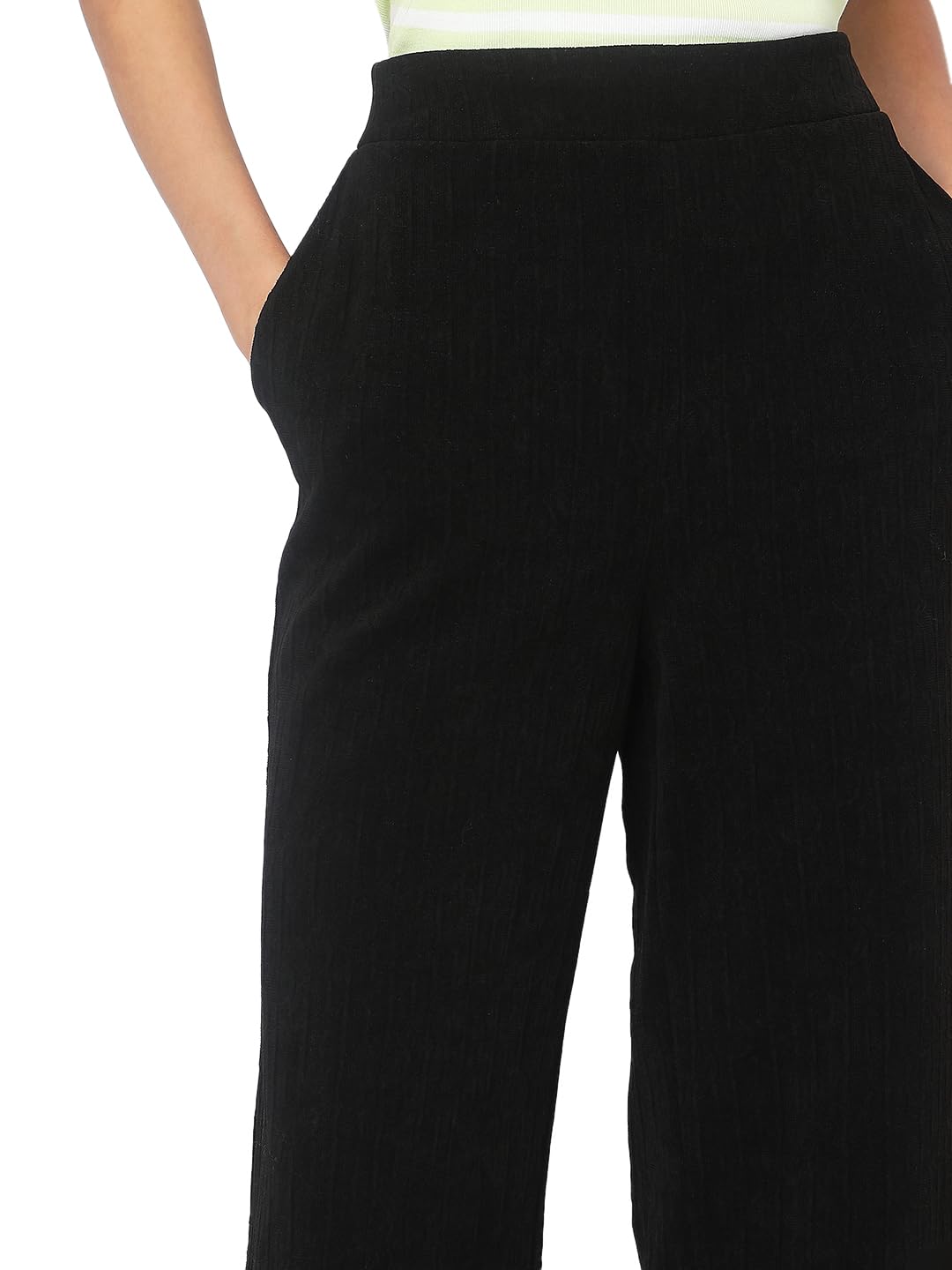 VERO MODA Women's High Rise Straight Pants