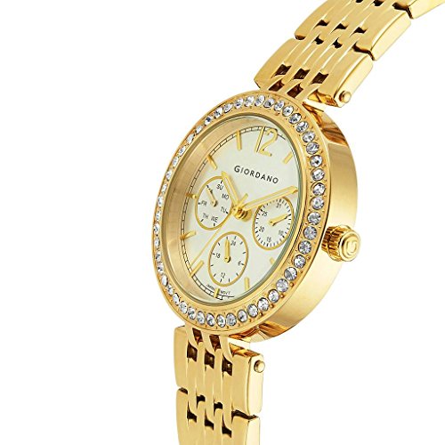 Giordano Multifunctional Silver Dial Women's Watch