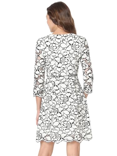 VERO MODA Women Floral Print White Cotton Above Knee Length A-Line Dress