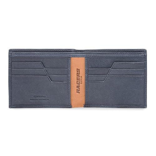 Superdry Men's Leather Slimfold Wallet Chelmsford - Navy