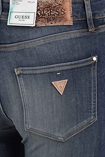 GUESS Blue Solid Ultimate Skinny Jeans