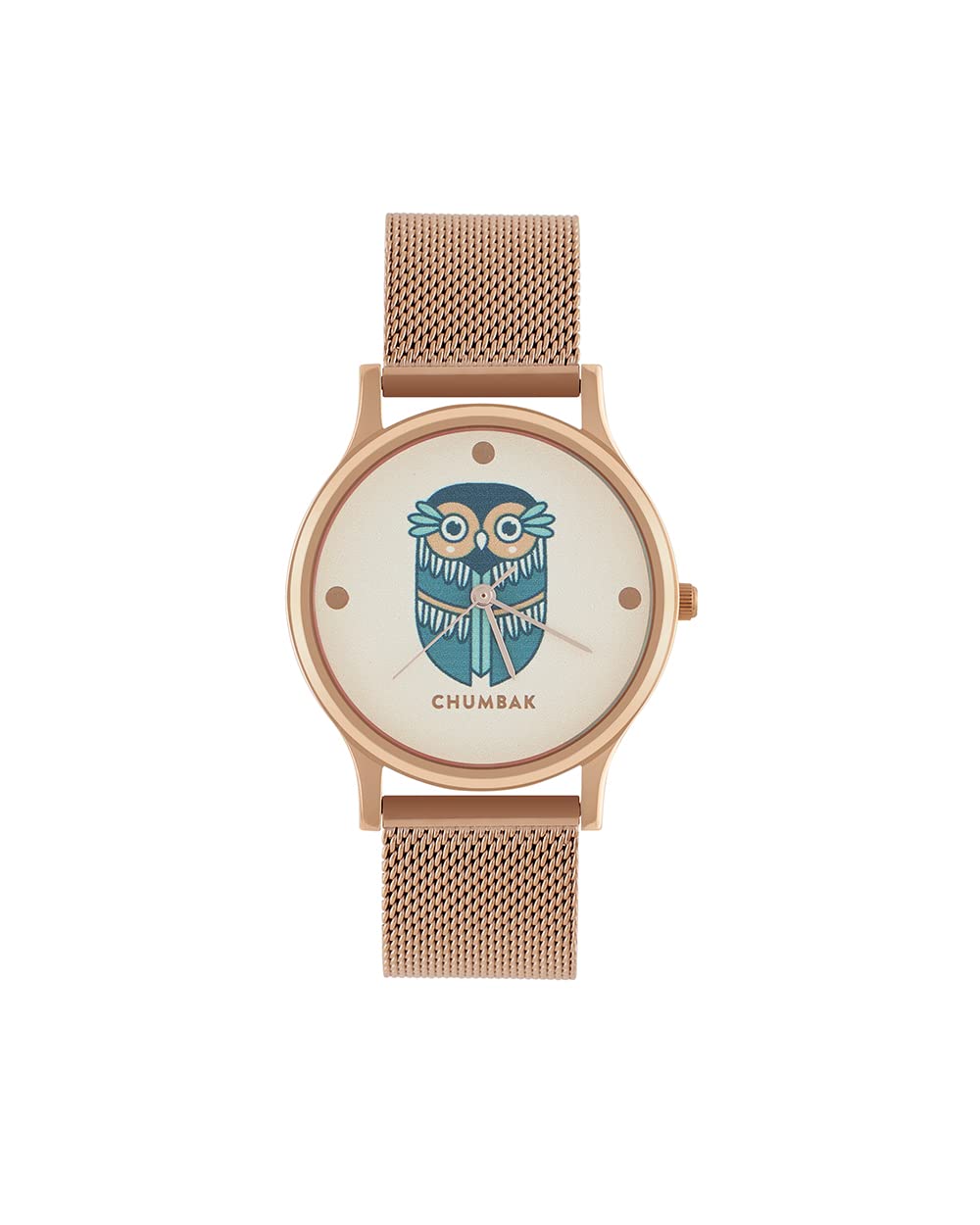 TEAL BY CHUMBAK Round Dial Analog Hand Watch for Women, Gifts for Women/Girls/Ladies, Stylish Fashion Watch for Casual/Work