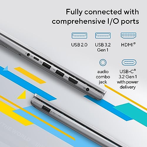 ASUS Vivobook 14, Intel Core i3 13th Gen 1315U, 8GB RAM, 512GB SSD, FHD 14", Windows 11, Office Home 2024, Cool Silver, 1.40kg, X1404VA-NK761WS, Intel UHD, M365 Basic (1Year)*, Backlit Keyboard Laptop