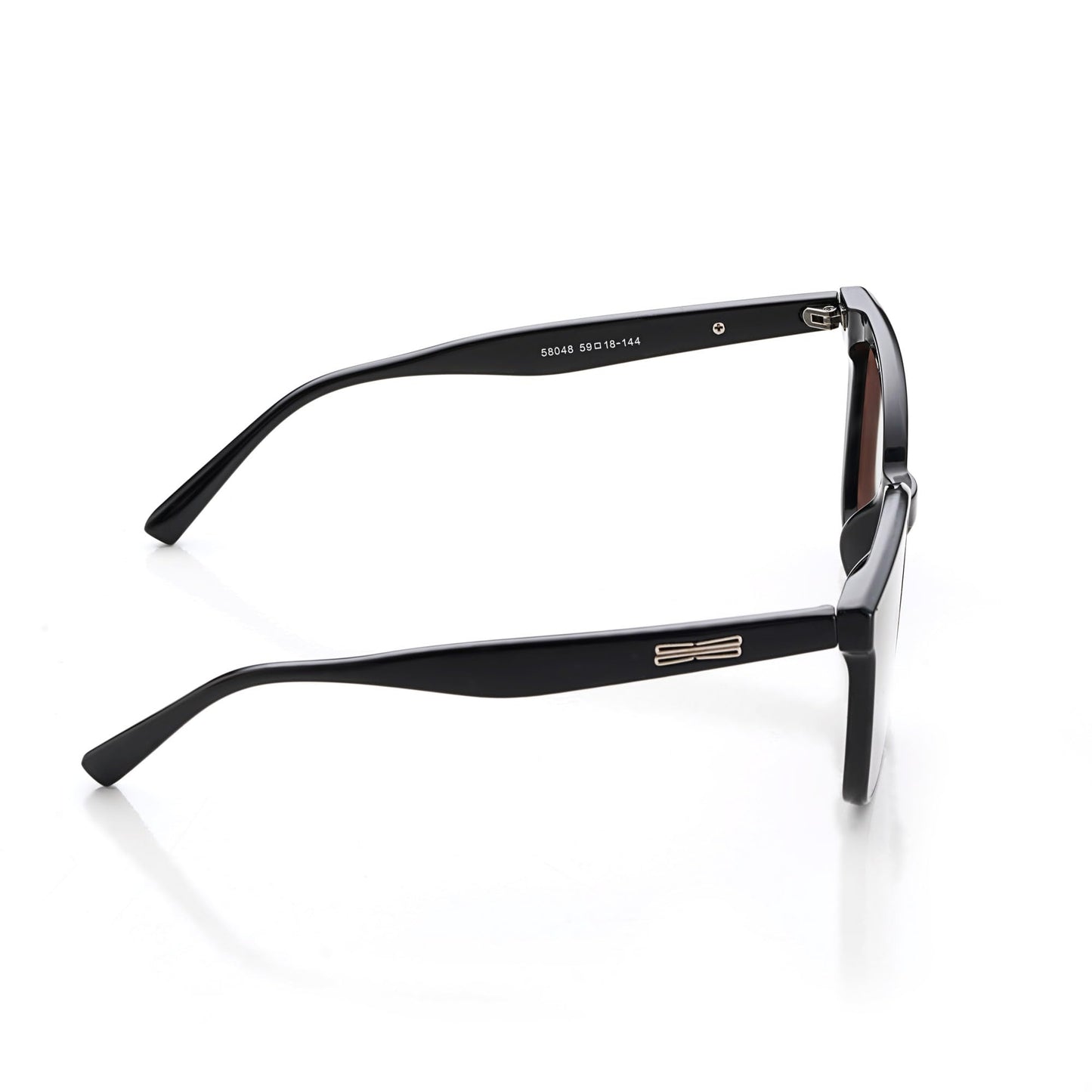 Vibe lens Stylish Oversized Square Sunglasses for Women Stylish | Black Polycarbonate Frame | UV400 Protection | Designer Shades for Women | Cooling Glass