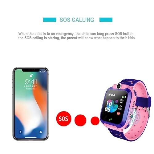 WEARFIT Champ 2G Kids Smart Watch, Blue