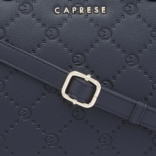 Caprese Brianna Satchel for Women (Medium, Black)