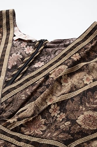 Ritu Kumar Black Arohi Maxi Dress