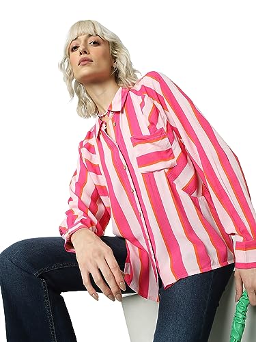 ONLY Regular Fit Shirt (15319318_Carmine Rose_40)