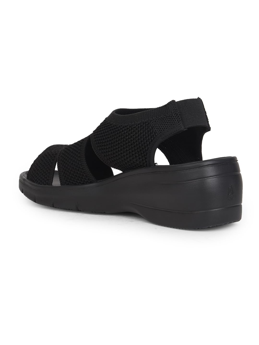 Hush Puppies Women's Wedge Heel Sandals - Black (7Uk)