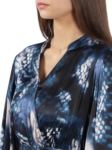 VERO MODA Women Fit and Flare Navy Dress