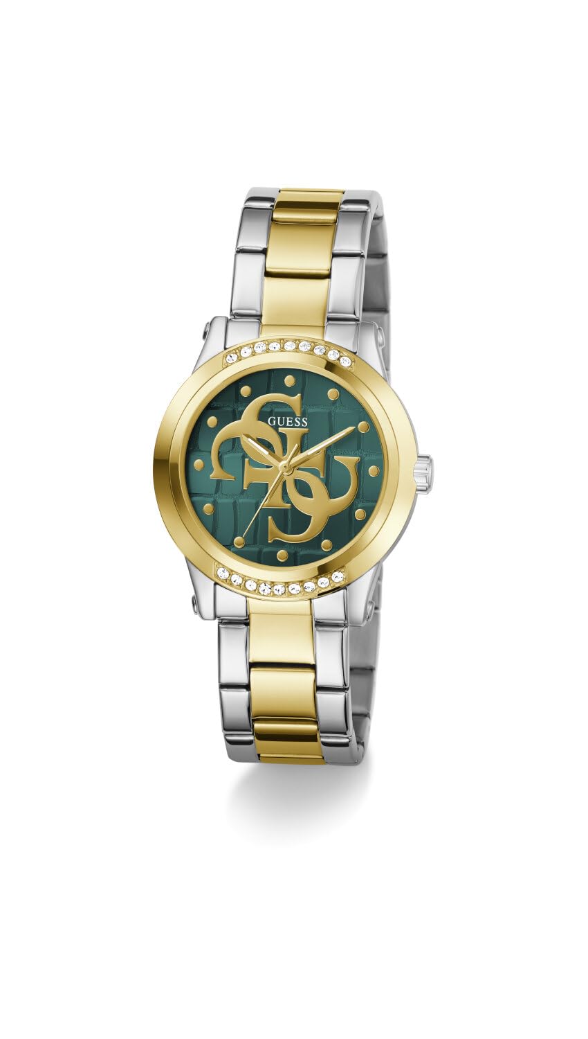 GUESS Analog Green Dial Women's Watch-GW0861L4