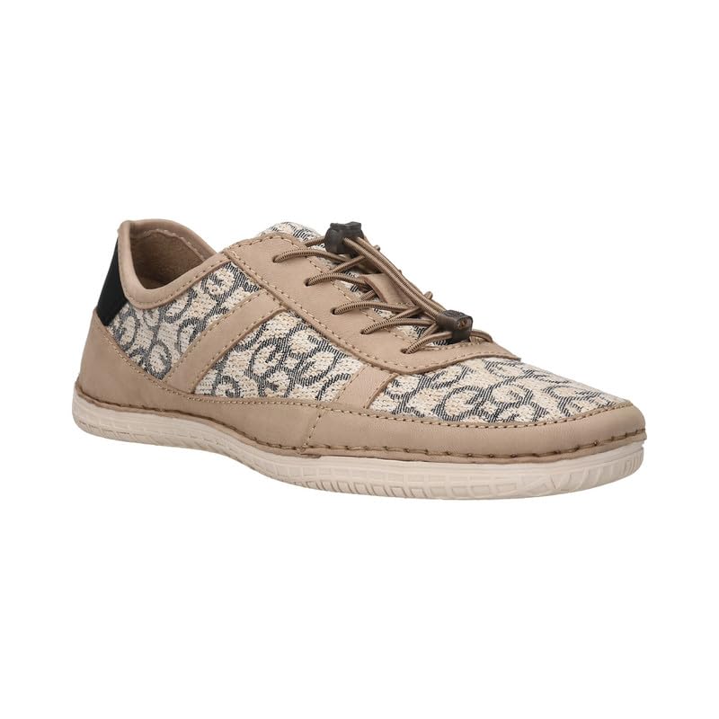 Bugatti Bimini Beige & Sand Men's Sticthed Sneakers - UK 7