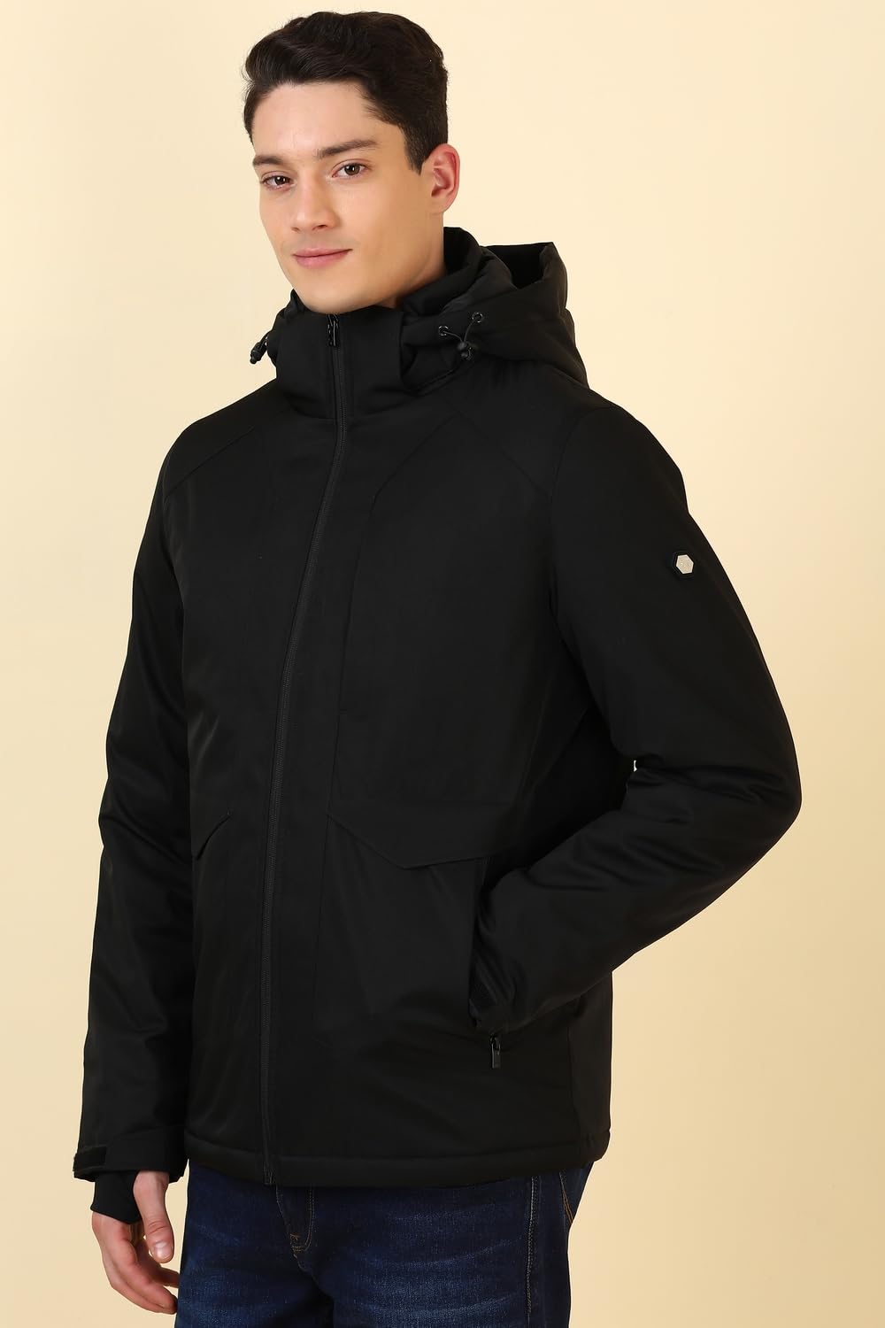 Allen Solly Men's A-Line Coat