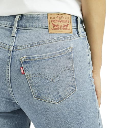 Levi's Women's Mid Rise 711 Skinny Fit LightBlue Jeans