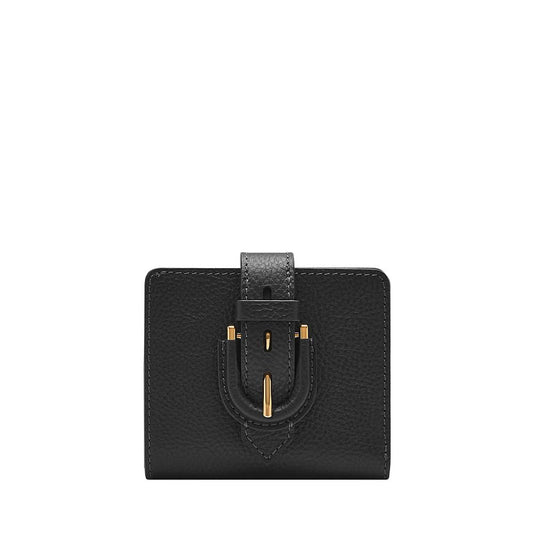 Fossil Women Leather Harwell Black Wallet Sl10029001